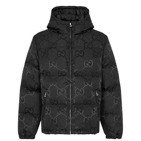 gucci monogram puffer jacket